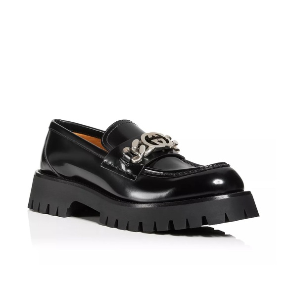 New Gucci Chunky Loafers Chained GG 39.5 MSRP $1190 - Picture 12 of 13